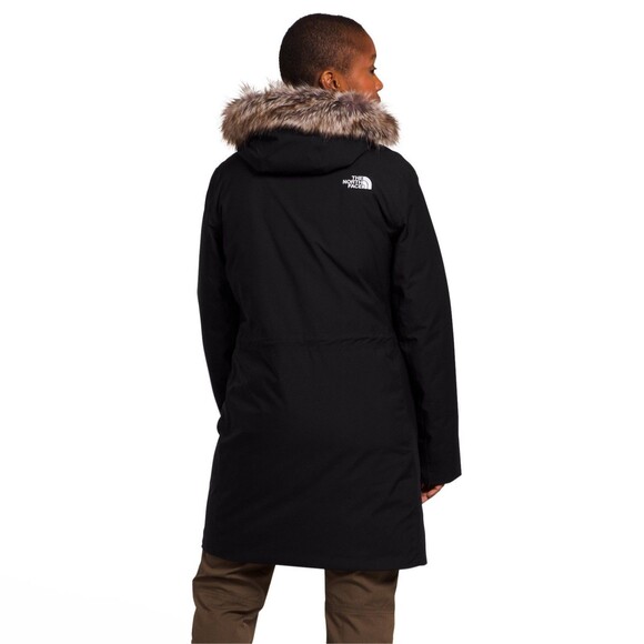 The North‎ Face Women's Plus Hooded Down Arctic Parka Black SZ 3X NWT - Picture 3 of 6